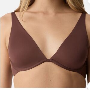 Gap Women's Everyday Essentials Full-Coverage Unlined Bra Brown